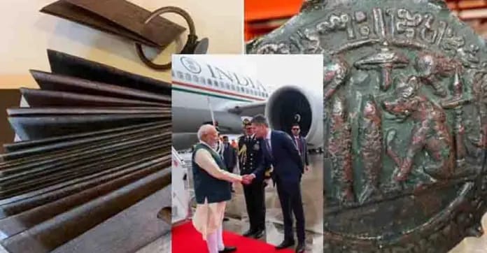 ചോളചരിത്രത്തിന്റെ താളുകള് ഇന്ത്യയിലേക്ക്; ആയിരം വര്ഷം പഴക്കമുള്ള ആനൈമംഗലം ചെപ്പേടുകള് നെതര്ലന്ഡ്സ് കൈമാറി
