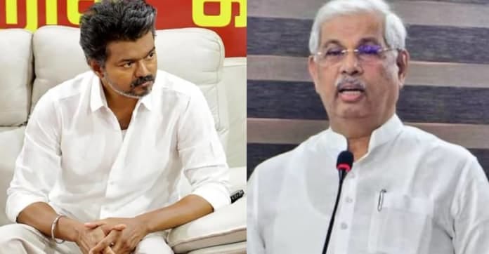 തമിഴ്നാട്ടിൽ സർക്കാരുണ്ടാക്കാൻ വിജയ്ക്ക് അനുമതി നിഷേധിച്ച് ഗവർണർ; സത്യപ്രതിജ്ഞാ ചടങ്ങ് റദ്ദാക്കിയേക്കും