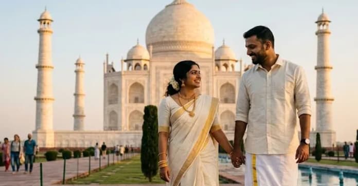 പ്രണയത്തിന്റെ നിത്യസ്മാരകം താജ്മഹൽ; നവദമ്പതികൾക്ക് അവിസ്മരണീയമായ അനുഭവങ്ങൾ സമ്മാനിക്കുന്ന യാത്ര