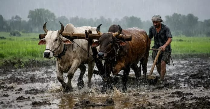 രാജ്യത്ത് മണ്സൂണ് മഴയില് വന് കുറവ്; കാര്ഷിക മേഖല ആശങ്കയില്
