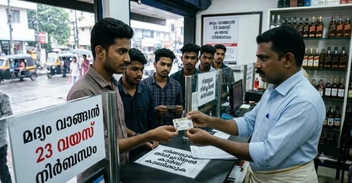 കേരളത്തിൽ മദ്യം വാങ്ങാൻ ഇനി പ്രായം തെളിയിക്കണം കർശന നിയന്ത്രണങ്ങളുമായി സർക്കാർ നീക്കം