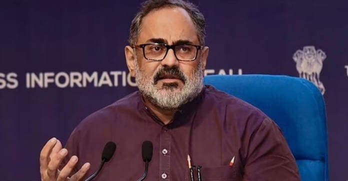 മാധ്യമങ്ങൾ ബിജെപിക്കെതിരെ വ്യാജ പ്രചാരണം നടത്തുന്നുവെന്ന് രാജീവ് ചന്ദ്രശേഖർ