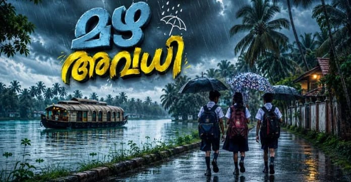 സംസ്ഥാനത്ത് കനത്ത മഴ തുടരുന്നു; വിവിധ ജില്ലകളിലെ വിദ്യാഭ്യാസ സ്ഥാപനങ്ങൾക്ക് ഇന്ന് അവധി